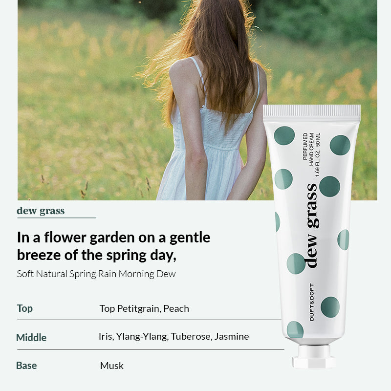 DUFT & DOFT Niche Perfume Hand Cream Dew Grass
