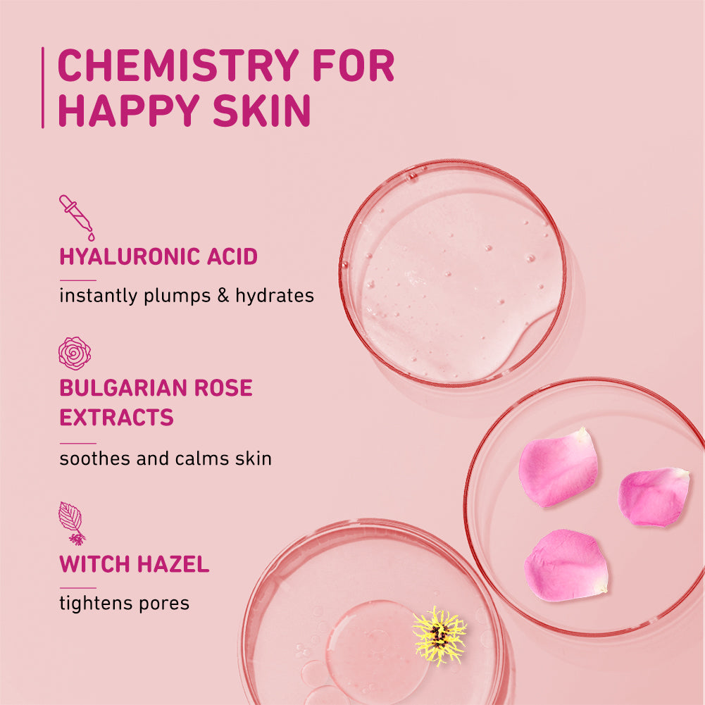 Plum Bulgarian Valley Rose Water Toner for tighter pores