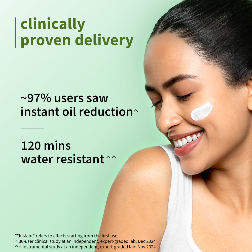 Plum Green Tea & Zinc Super-Matte SPF 50 Sunscreen Gel for Oily Skin