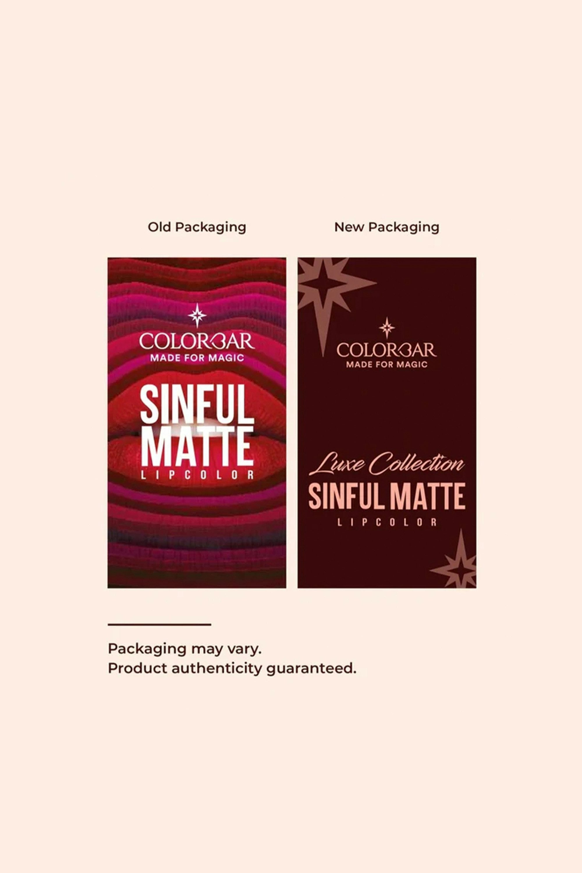 Colorbar Sinful Matte Lipcolor