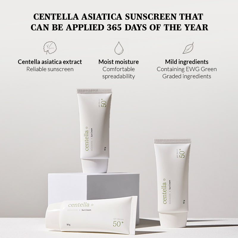 mixsoon Centella Sun Cream SPF 50+ PA++++ - 50g