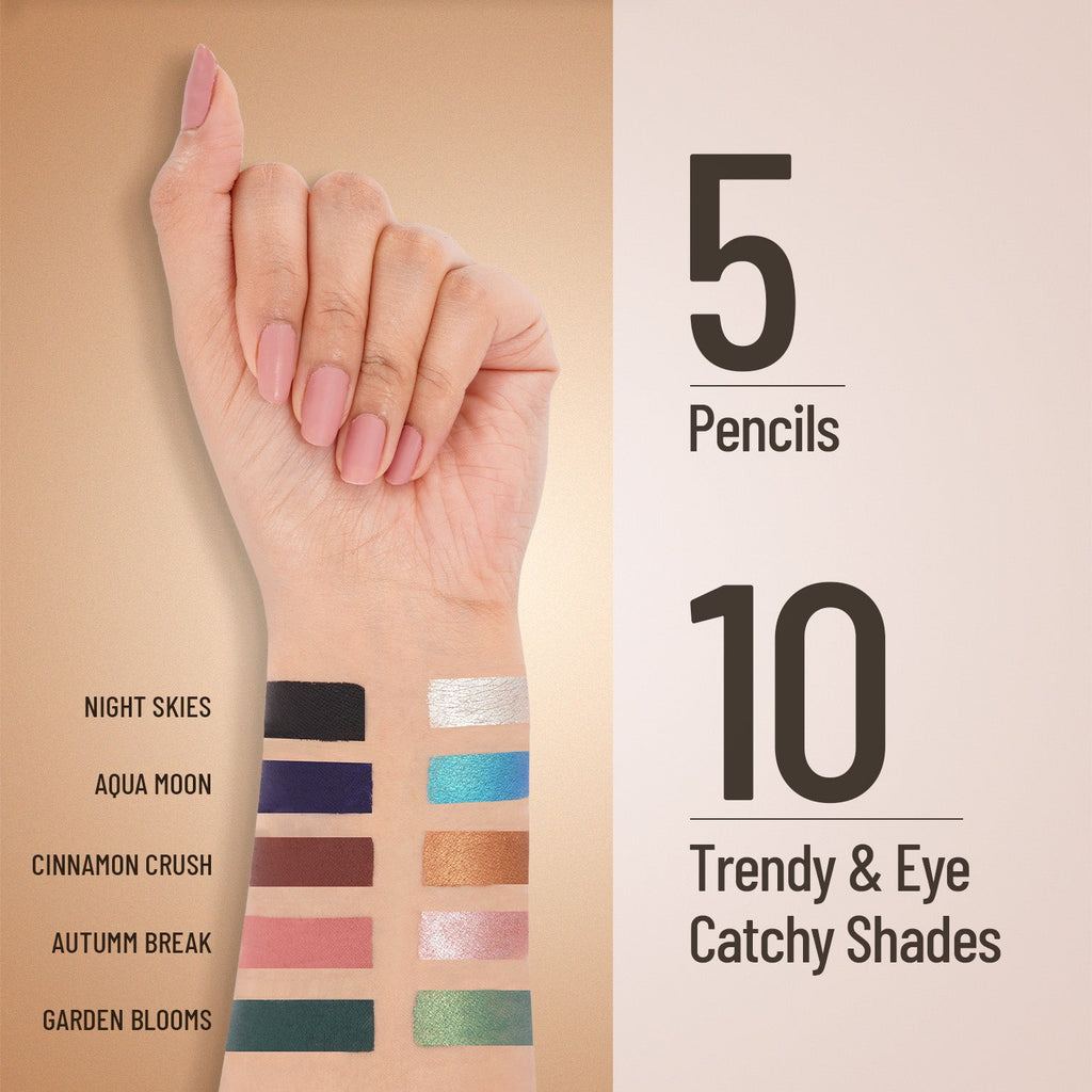 Swiss Beauty Chrome & Matte Twin Eyeshadow