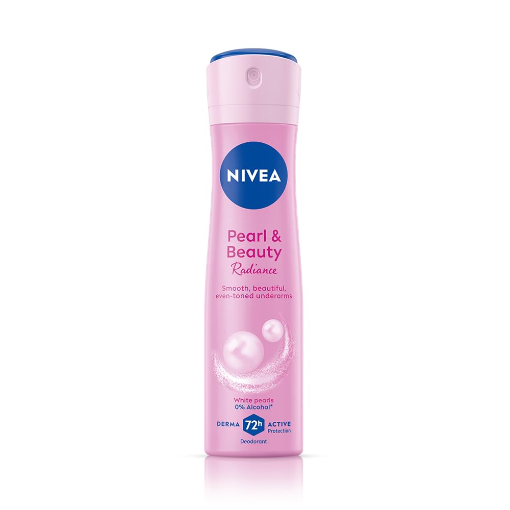 Nivea Female Pearl & Beauty Radiance Citrus Scent Liquid Deodorant 150 Ml | For Eventoned Smooth & Beautiful Underarms