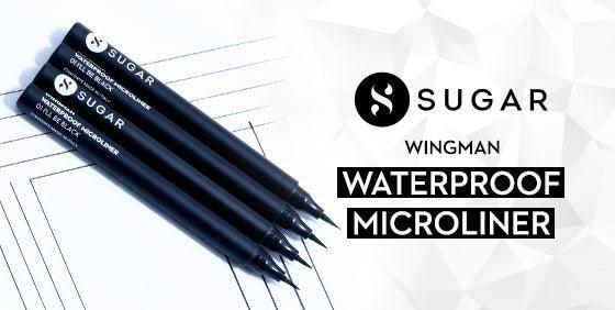 Sugar Wingman Waterproof Microliner - 01 I'll Be Black (Black)
