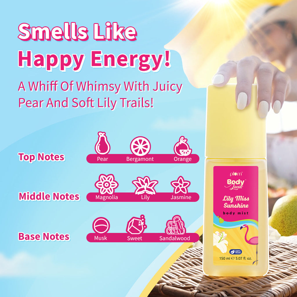 Plum Lily Miss Sunshine Body Mist by Plum BodyLovin'