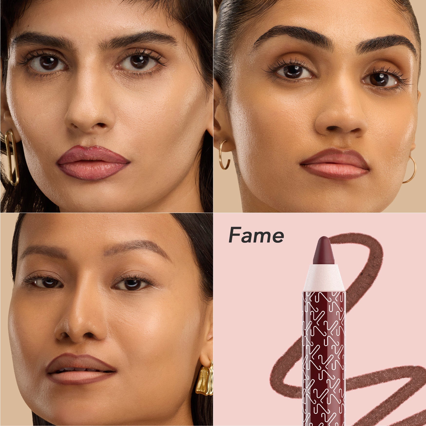 Kay Beauty Matte Action Line & Fill Lip Pencil