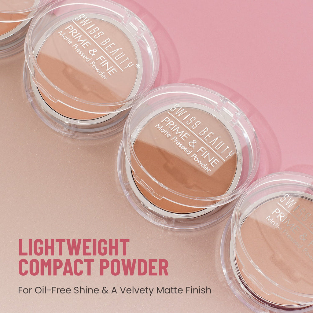Swiss Beauty Prime & Fine Compact Powder