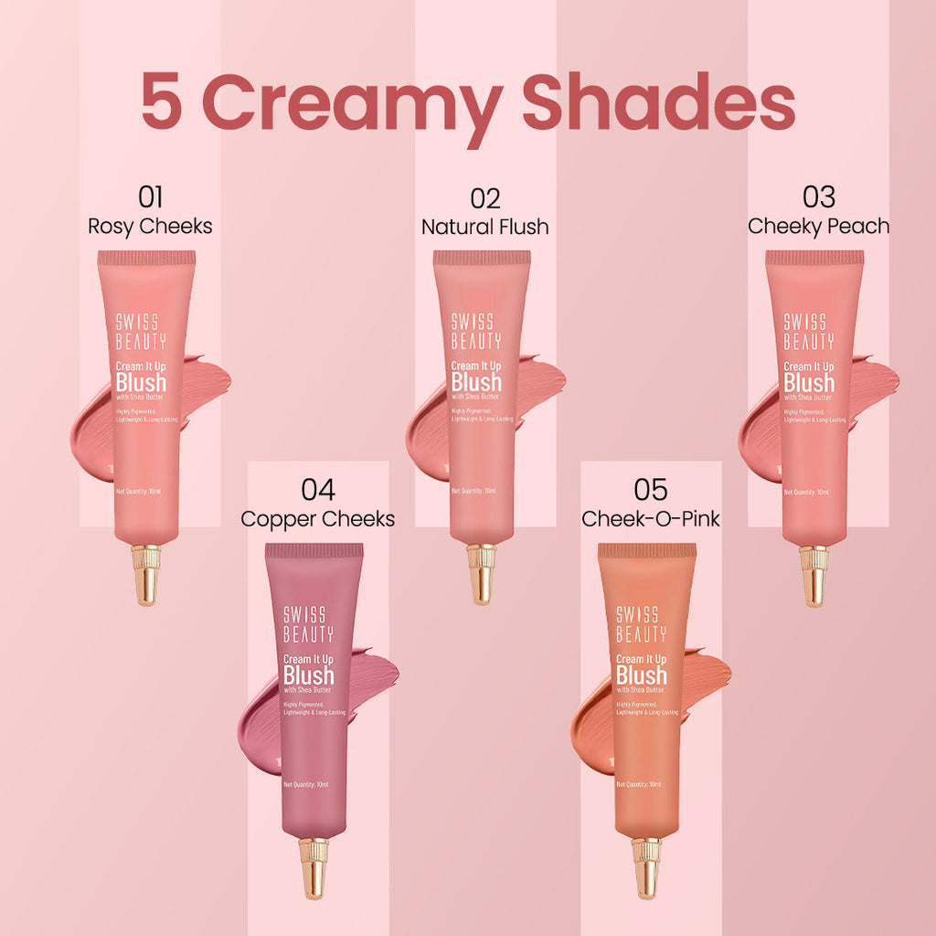 Swiss Beauty Cream it up blusher