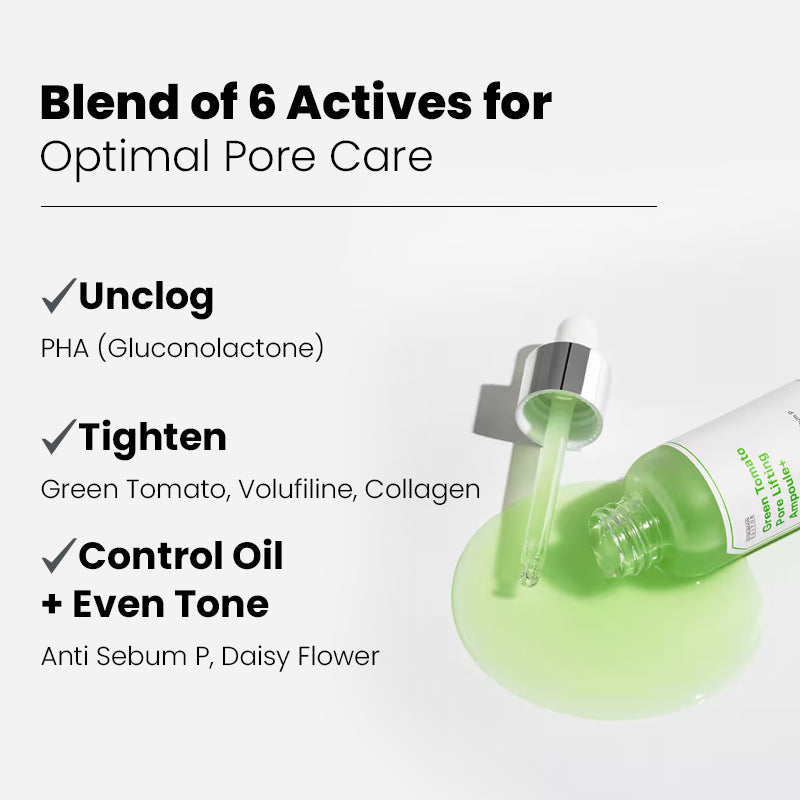 Sungboon Editor Green Tomato Pore Lifting Ampoule+ (30ml)
