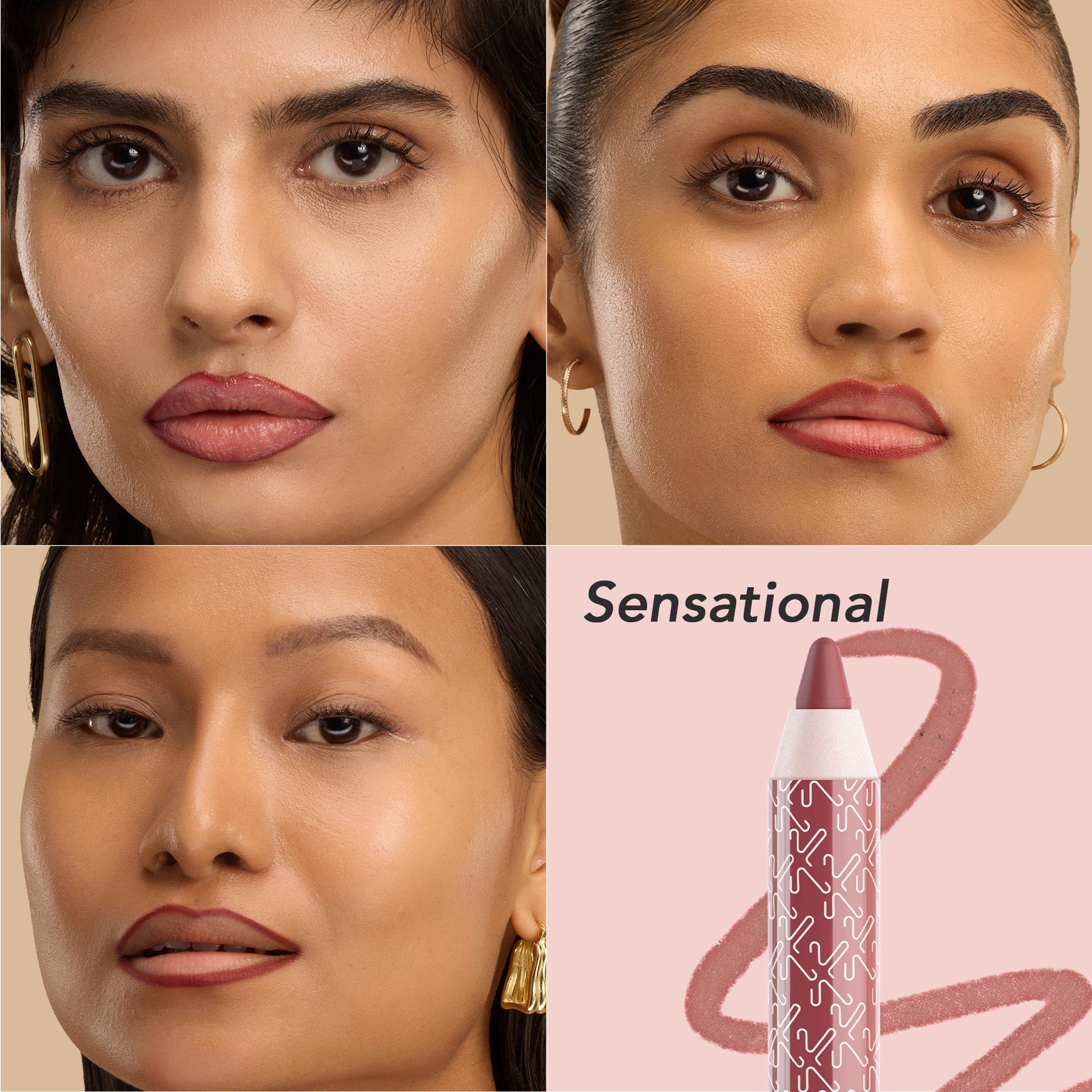 Kay Beauty Matte Action Line & Fill Lip Pencil