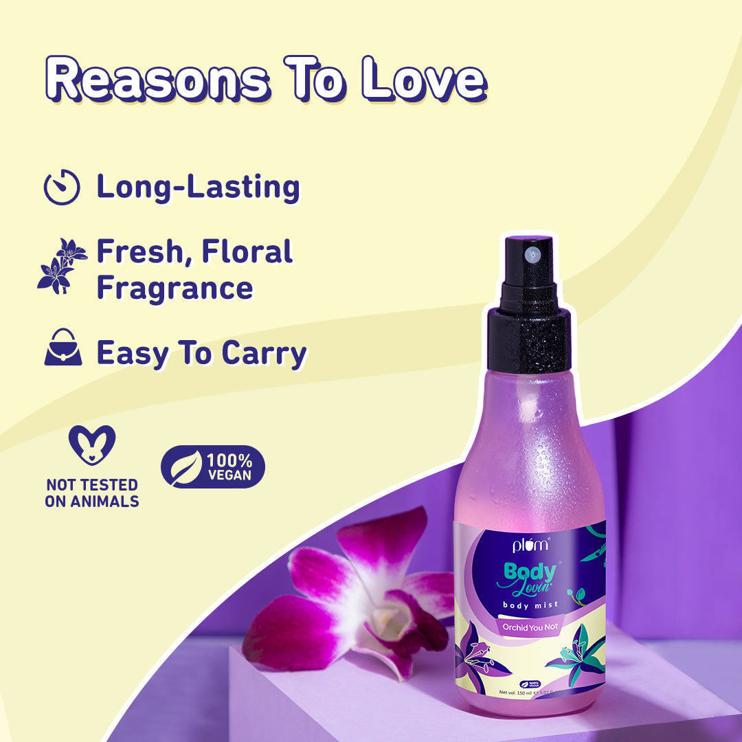Plum Orchid-You-Not Body Mist by Plum BodyLovin'