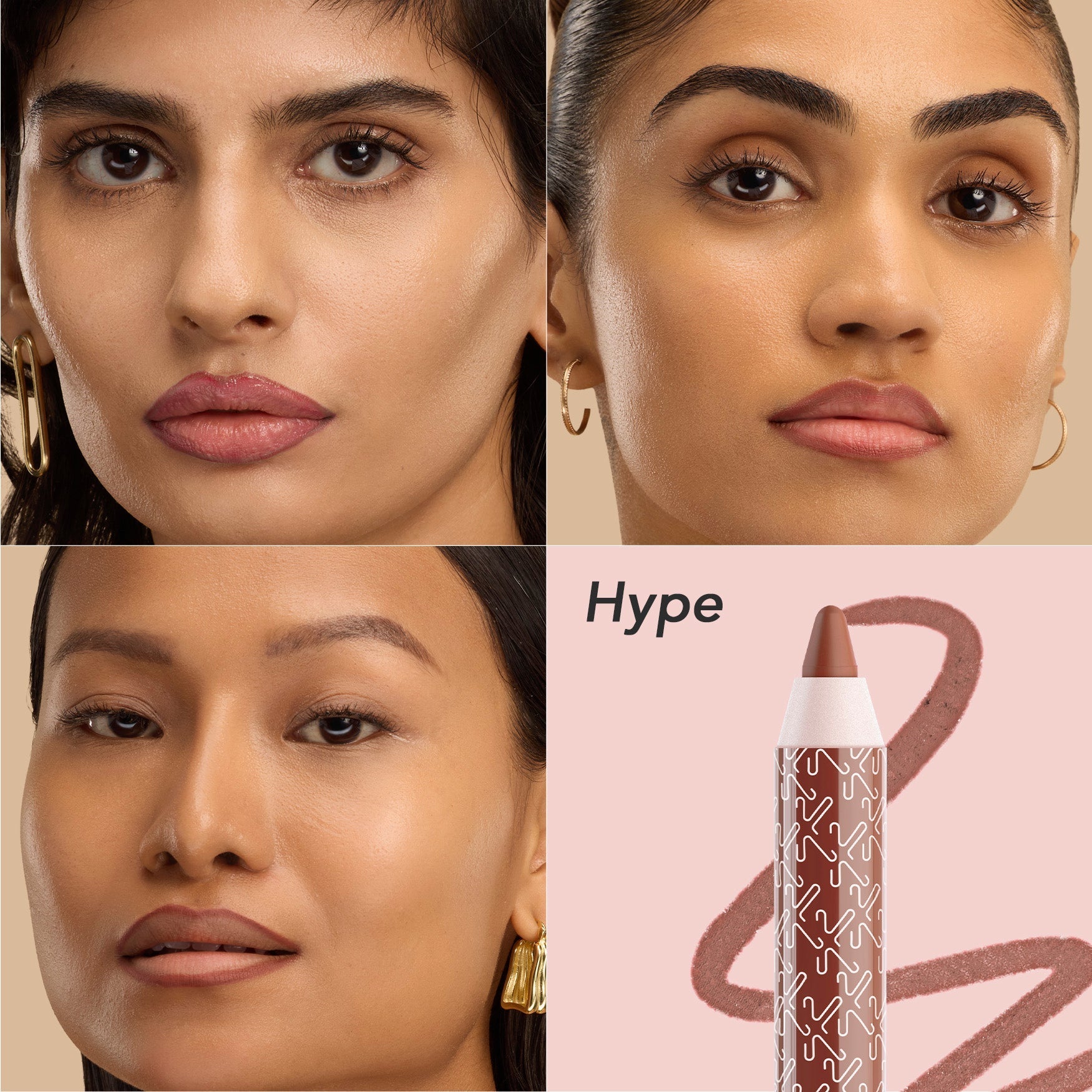 Kay Beauty Matte Action Line & Fill Lip Pencil
