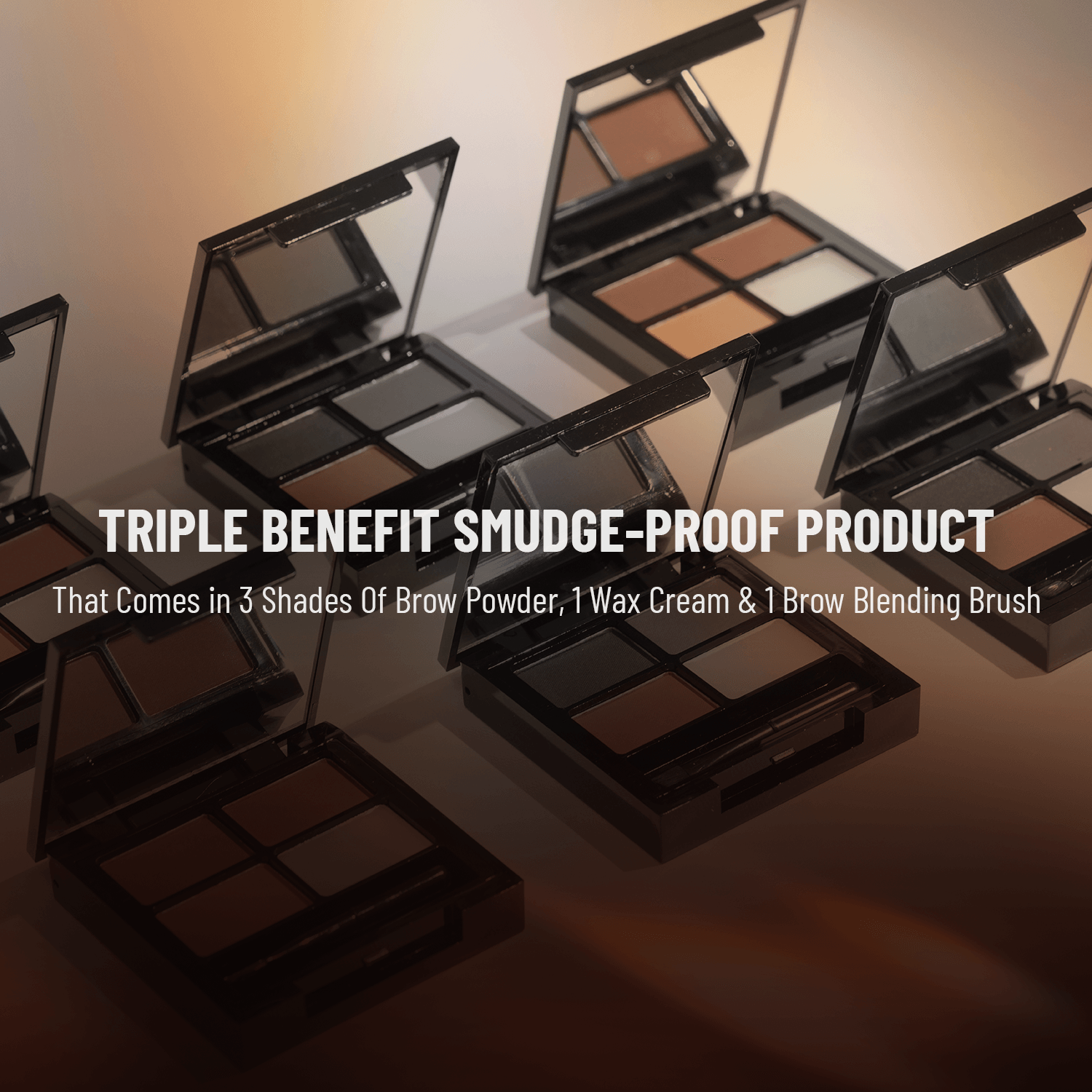 Swiss Beauty 3-in-1 Eyebrow Palette