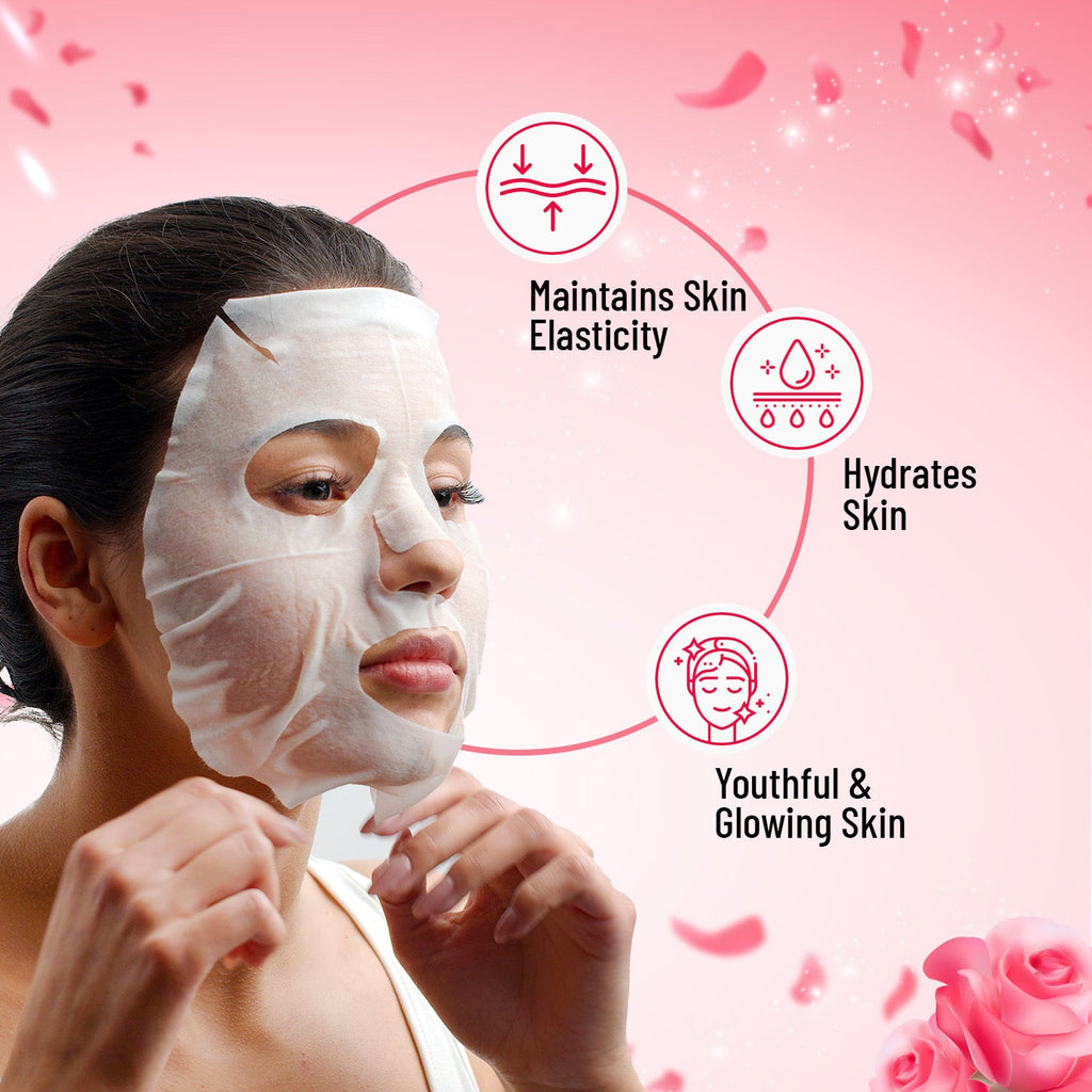 Swiss Beauty Rose & Collagen Sheet Mask