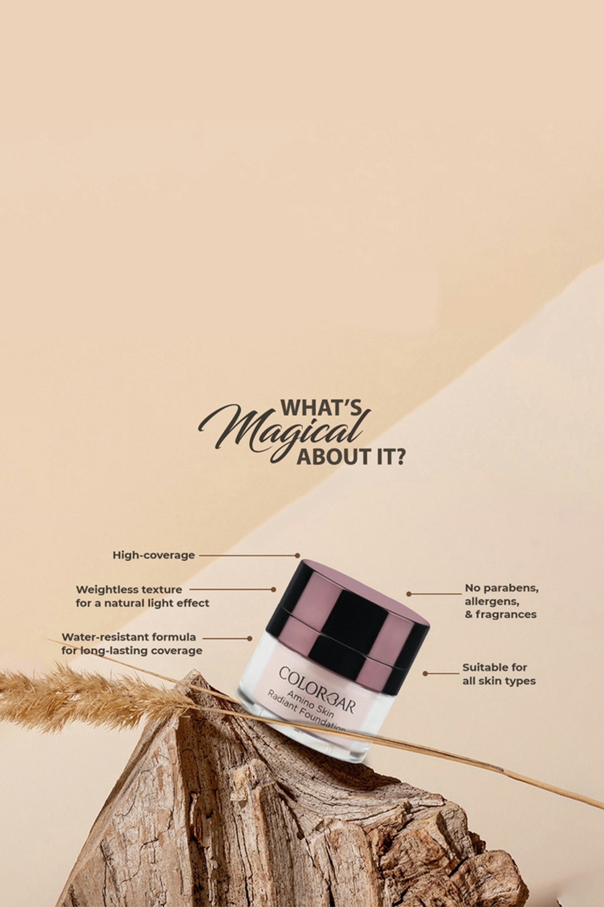 Colorbar Amino Skin Radiant Foundation