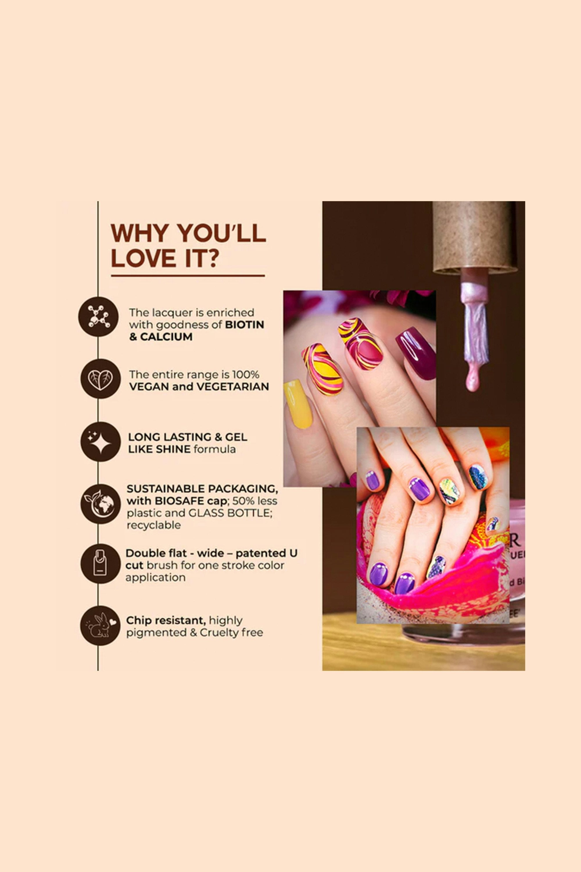 Colorbar Vegan Nail Lacquer