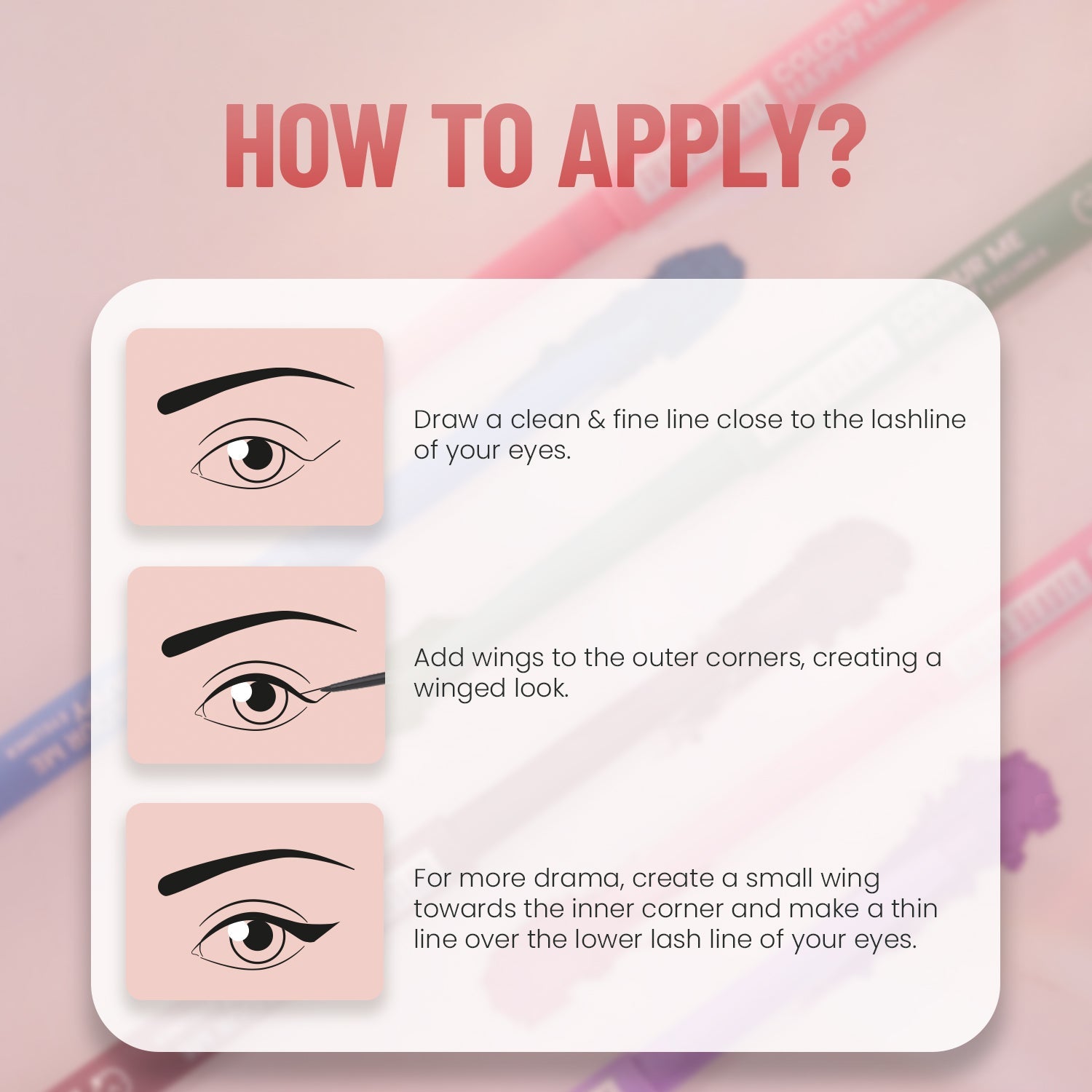 Swiss Beauty Colour Me Happy Eyeliner