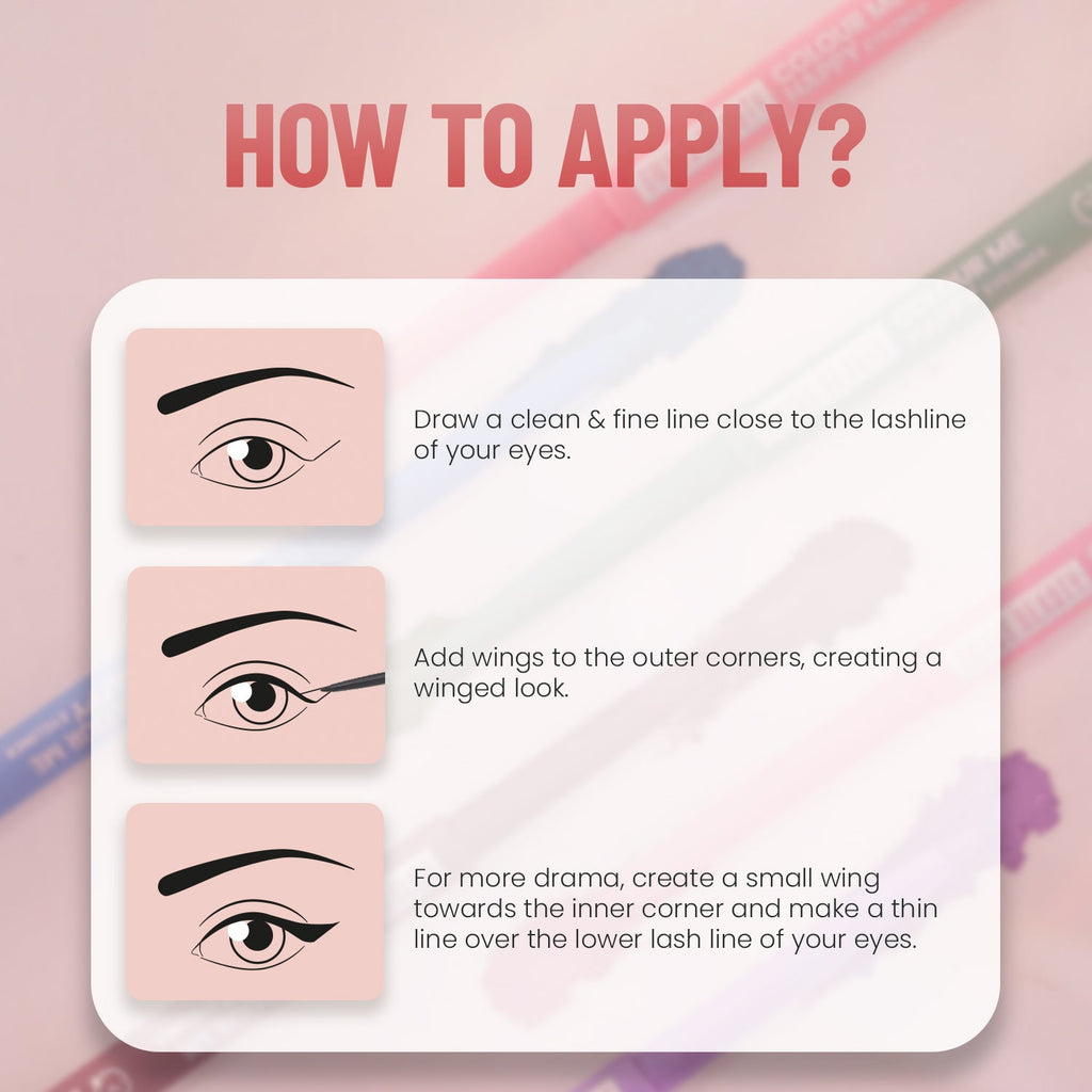 Swiss Beauty Colour Me Happy Eyeliner
