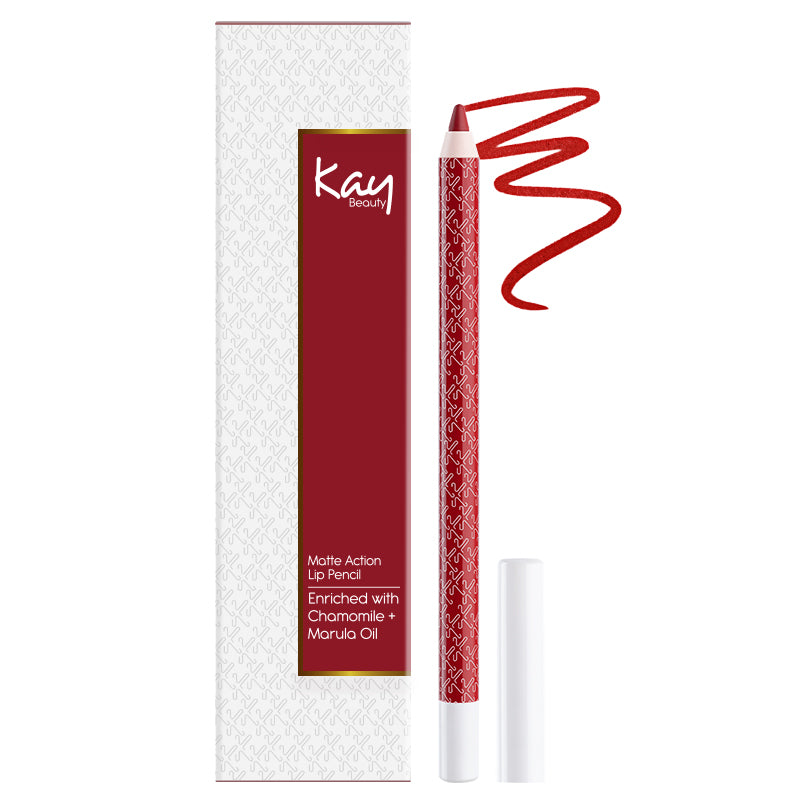 Kay Beauty Matte Action Line & Fill Lip Pencil