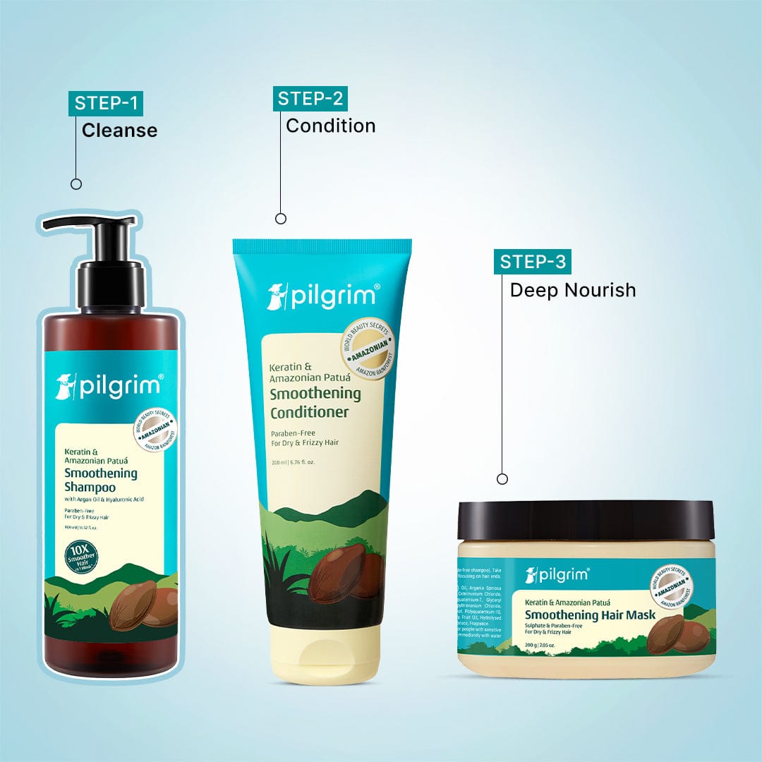 Pilgrim Patuá & Keratin Smoothening Shampoo