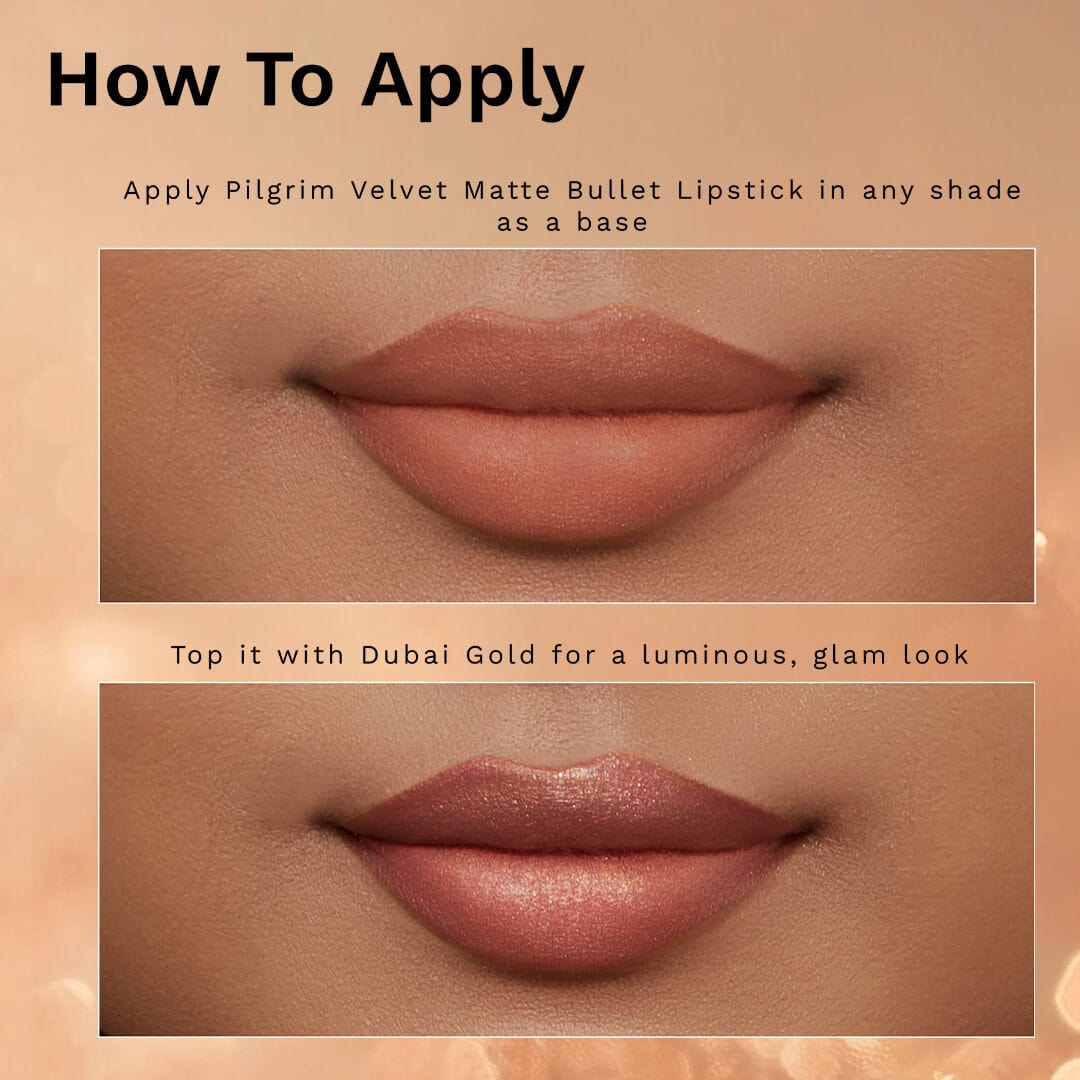 Pilgrim Dubai Bling Glitter Lipstick