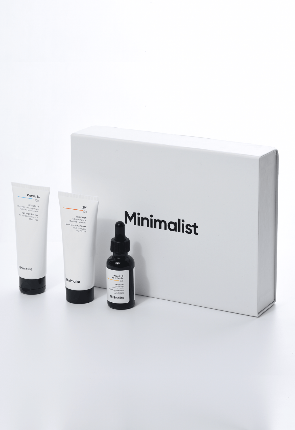 Minimalist Glow & Protect Skincare Gift Set