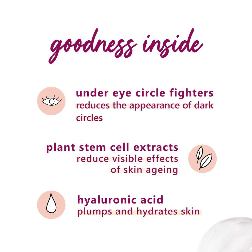 Plum Bright Years Under-Eye Recovery Gel | Reduces Dark Circles | For All Skin Types