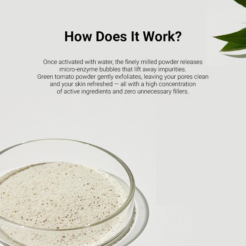 Sungboon Editor Green Tomato Deep Pore Clean Enzyme Powder Wash (50g)