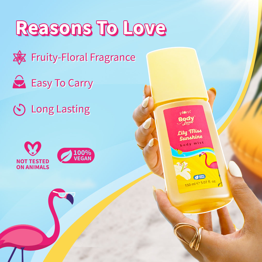 Plum Lily Miss Sunshine Body Mist by Plum BodyLovin'