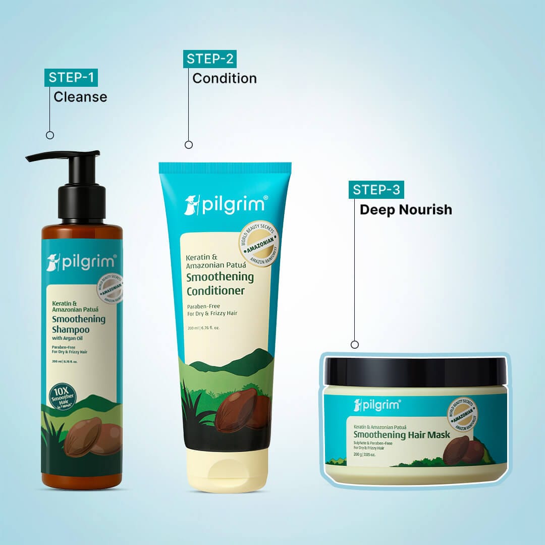 Pilgrim Patuá & Keratin Smoothening Hair Mask