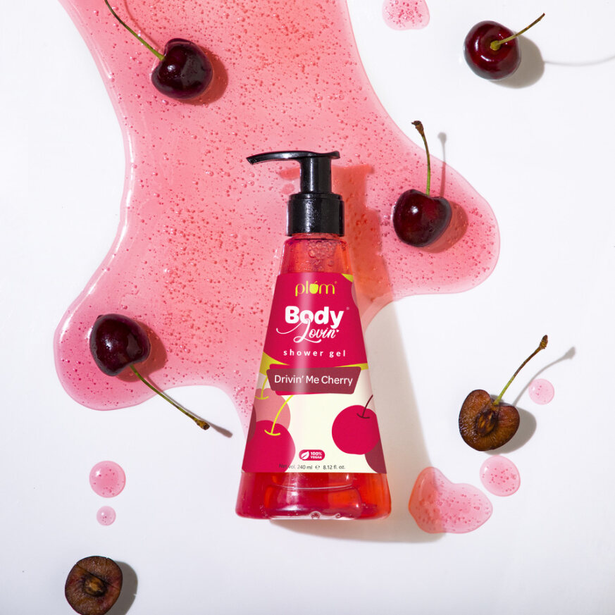 Plum Drivin' Me Cherry Shower Gel by Plum BodyLovin'