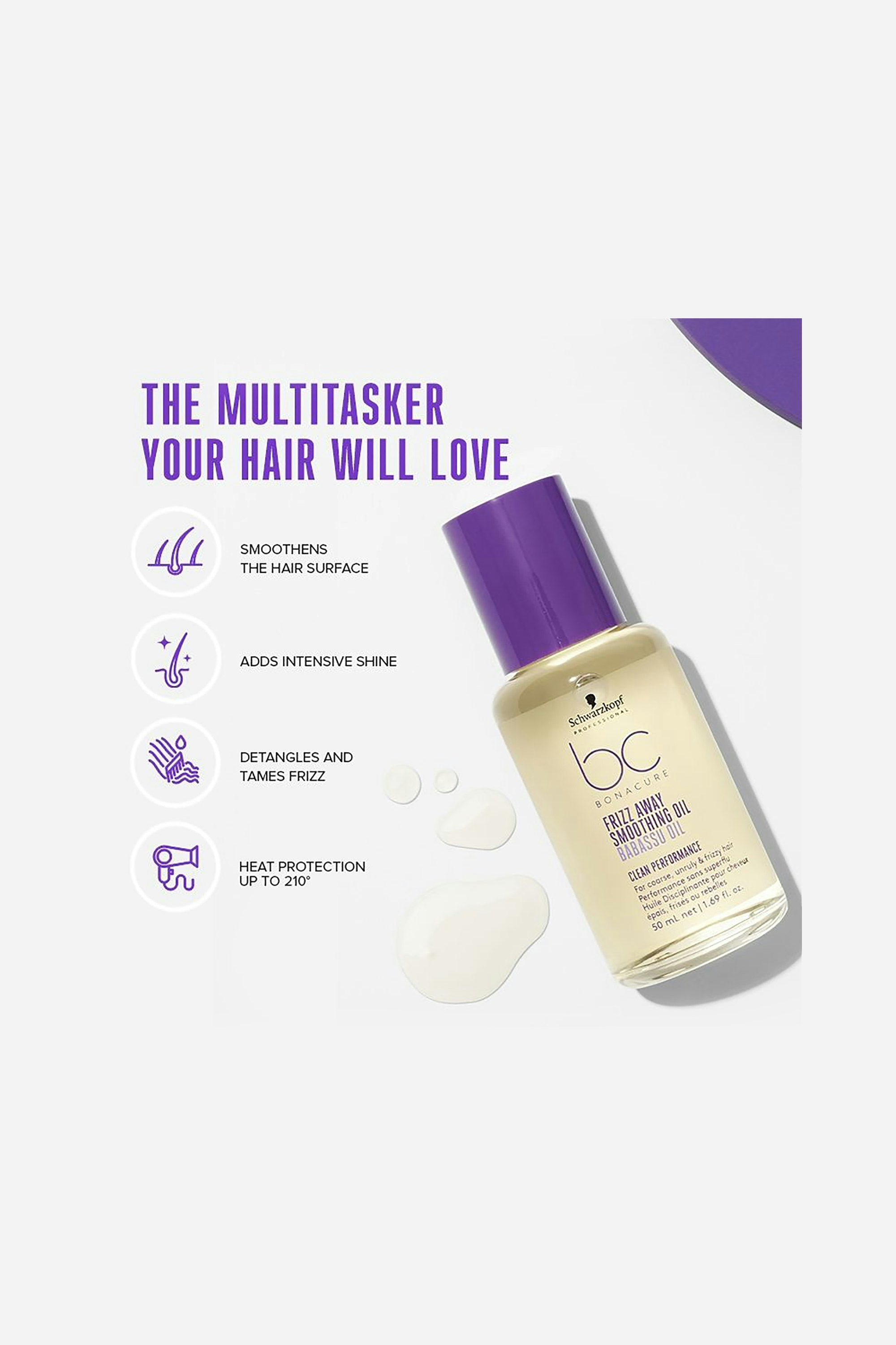 Schwarzkopf Frizz Away Smoothing Oil