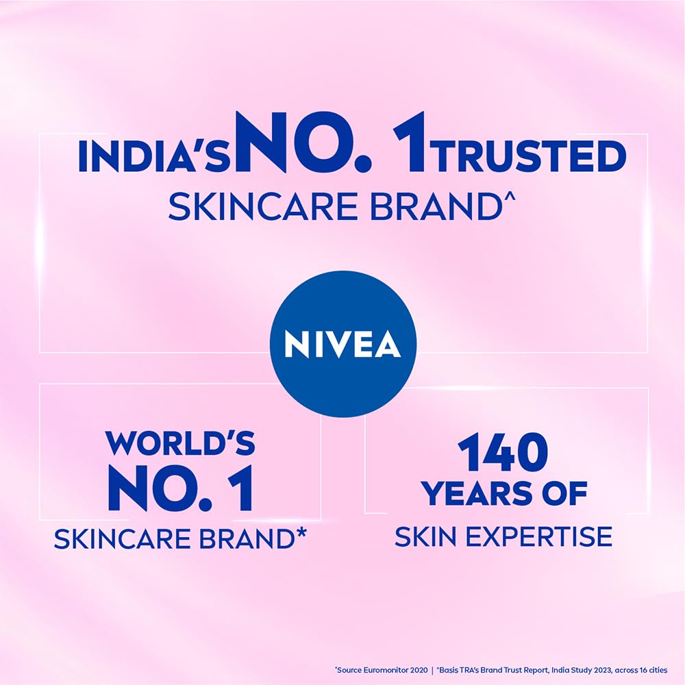 NIVEA Natural Glow Smooth Skin Deodorant Roll On for Women with Vitamin C, Vitamin E, Avocado oil and Licorice Extract | 72 H Even Toned, Smooth & Beautiful Underarms | 0% Alcohol |50 ml