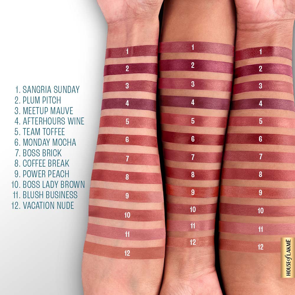 Lakmē 9to5 Hya Matte Lipstick