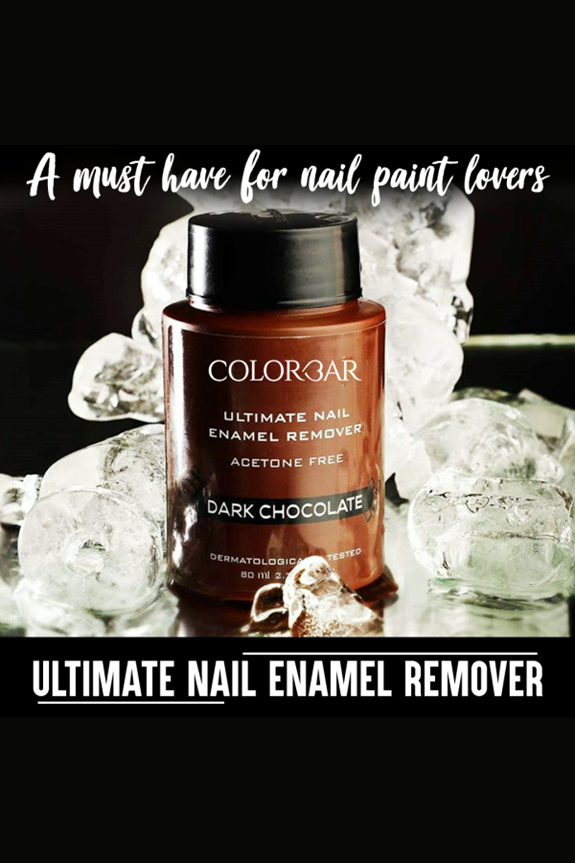 Colorbar Ultimate Nail Enamel Remover, Dark Chocolate