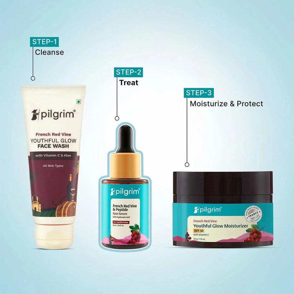 Pilgrim Red Vine Face Serum for Anti-Ageing!