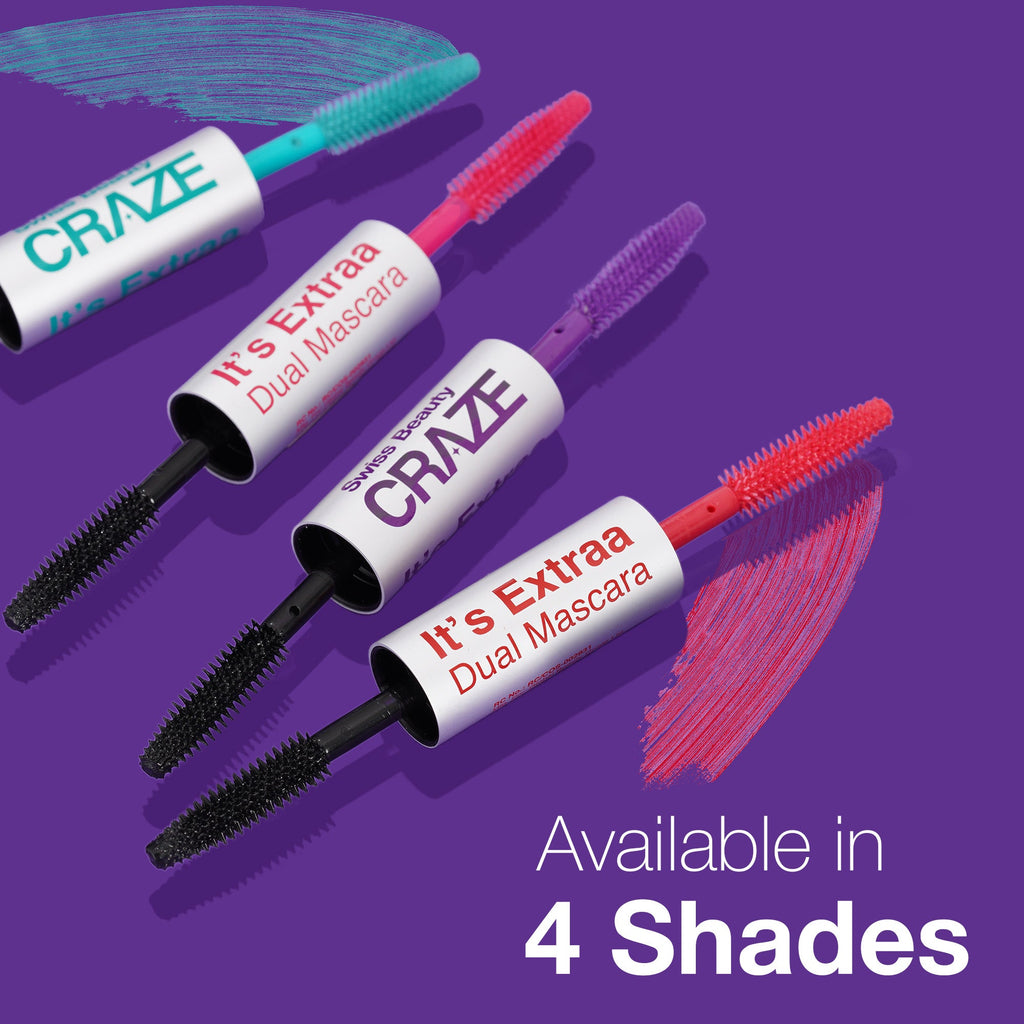 Swiss Beauty Craze It's Extraa Dual Mascara