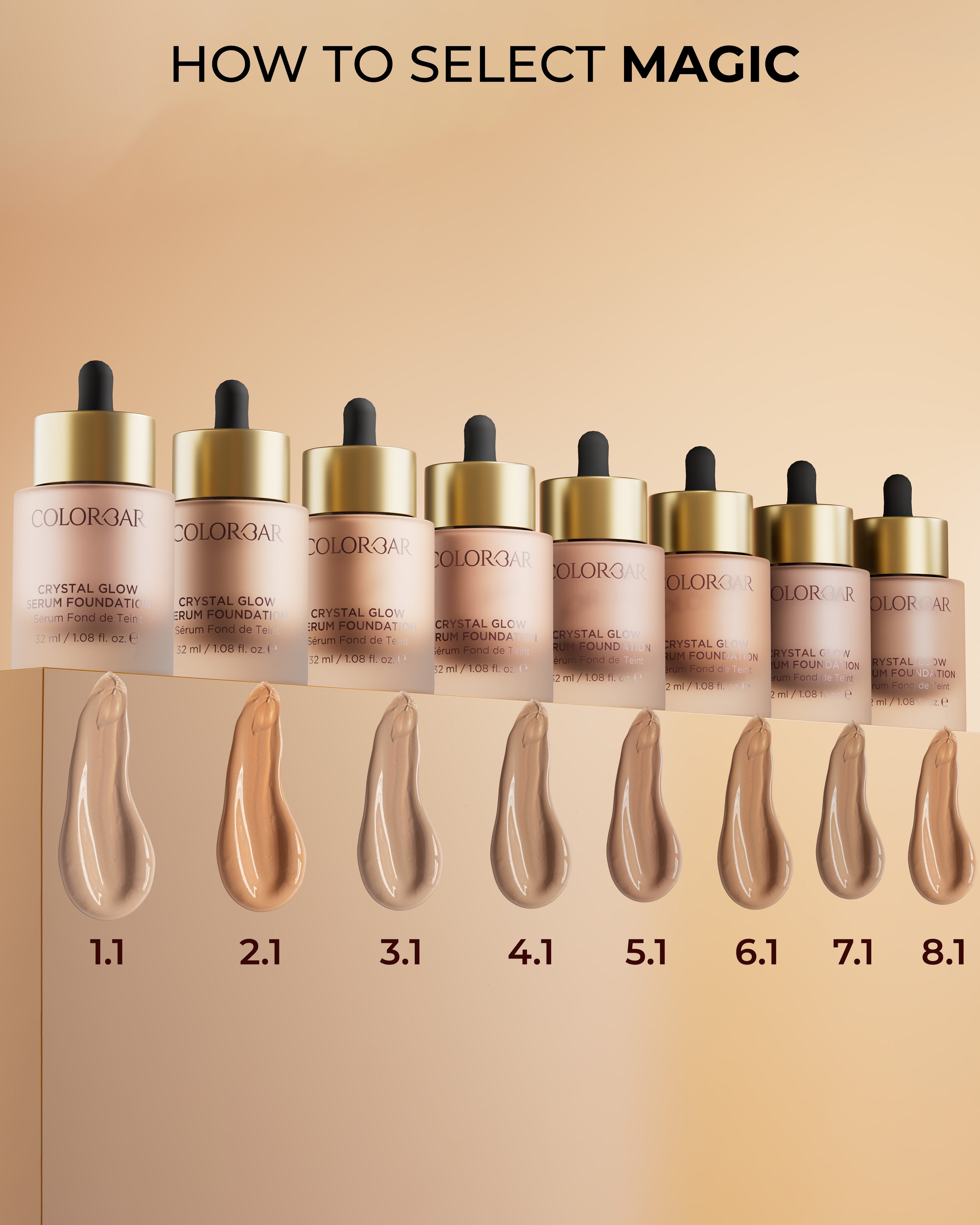 Colorbar Colorbar Crystal Glow Serum Foundation