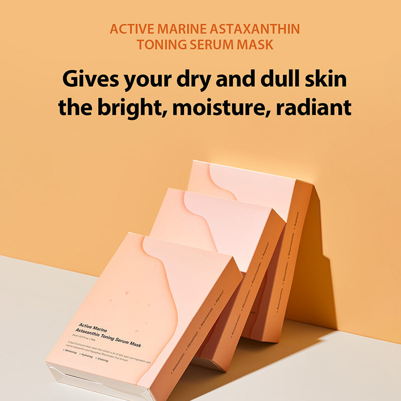 Sungboon Editor Active Marine Astaxanthin Toning Serum Mask (23ml)