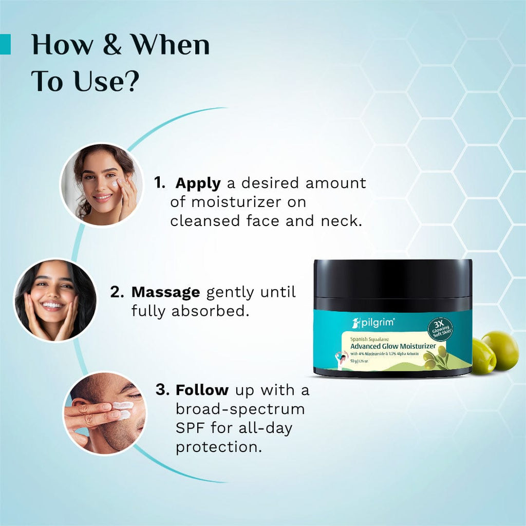 Pilgrim Squalane Glow Moisturizer