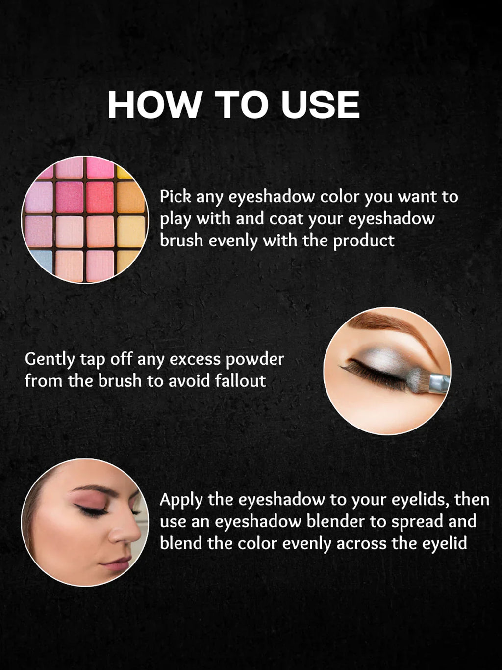 Gorgeous Girl EYENARA 2-in-1 3D Holographic Highlighter & Eyeshadow Palette | 15 Highly Pigmented Shades, 75g