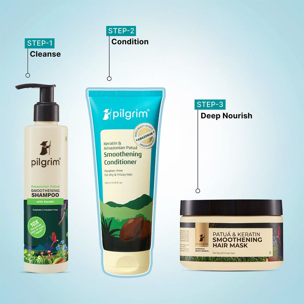 Pilgrim Patuá & Keratin Hair Smoothening Conditioner