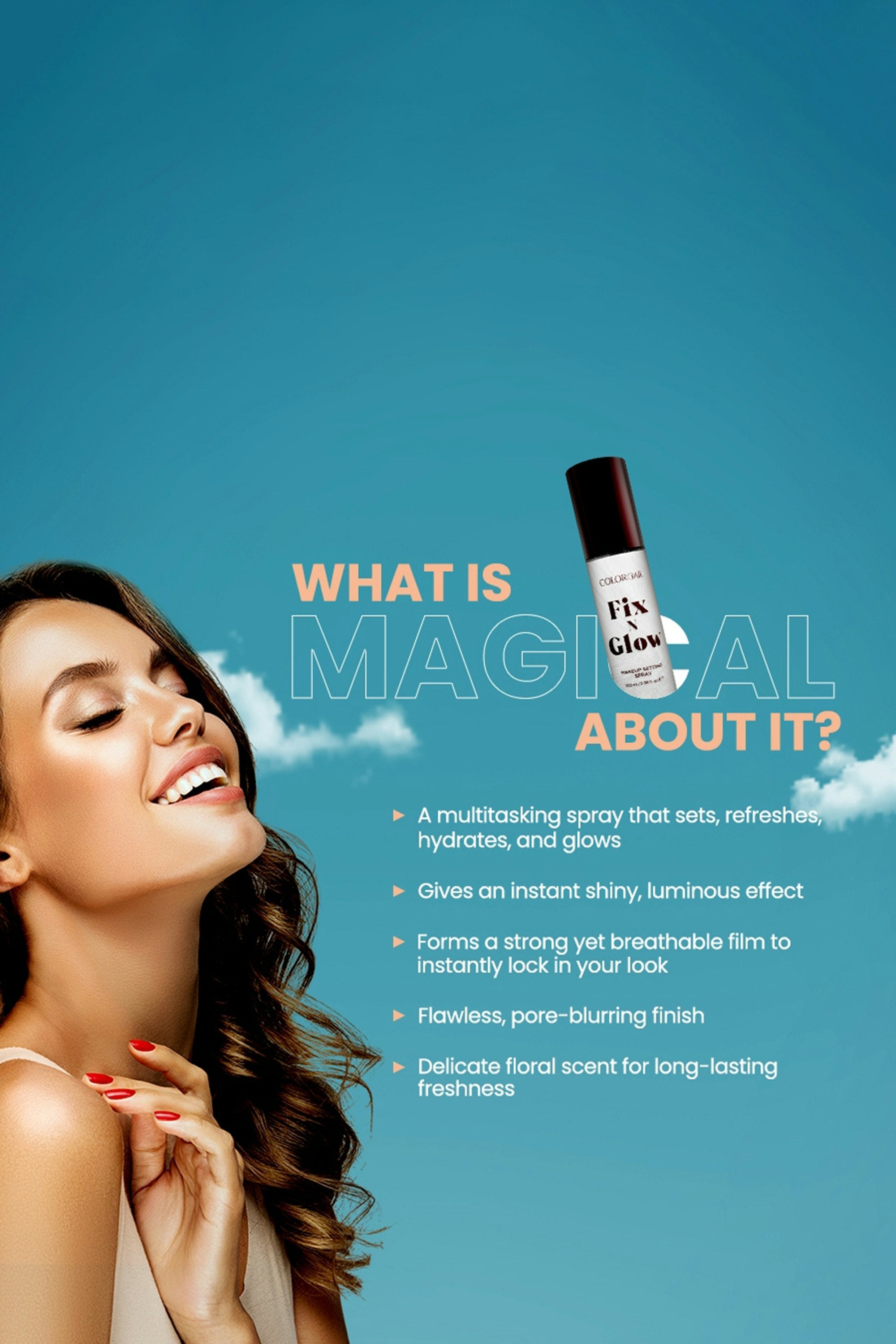 Colorbar Fix And Glow Setting Spray