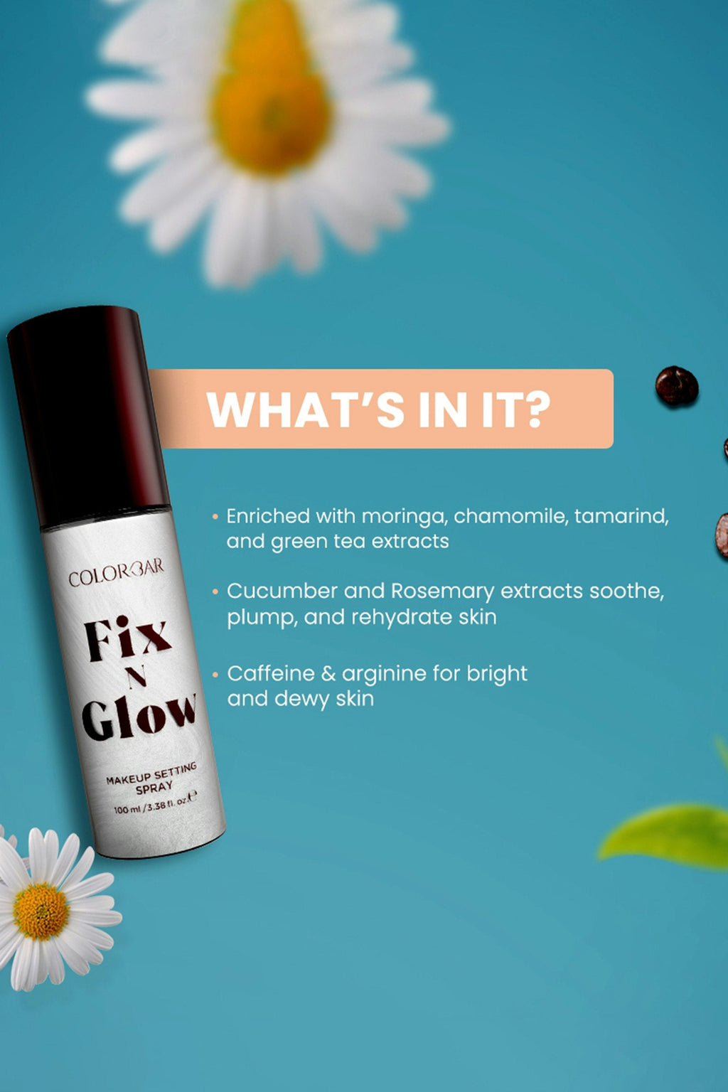 Colorbar Fix And Glow Setting Spray
