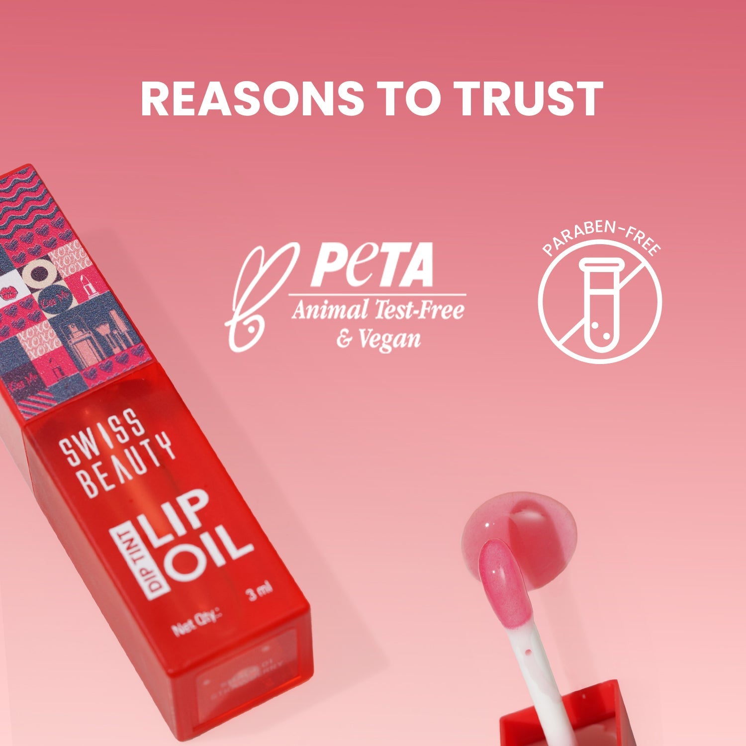 Swiss Beauty Dip Tint Lip Oil