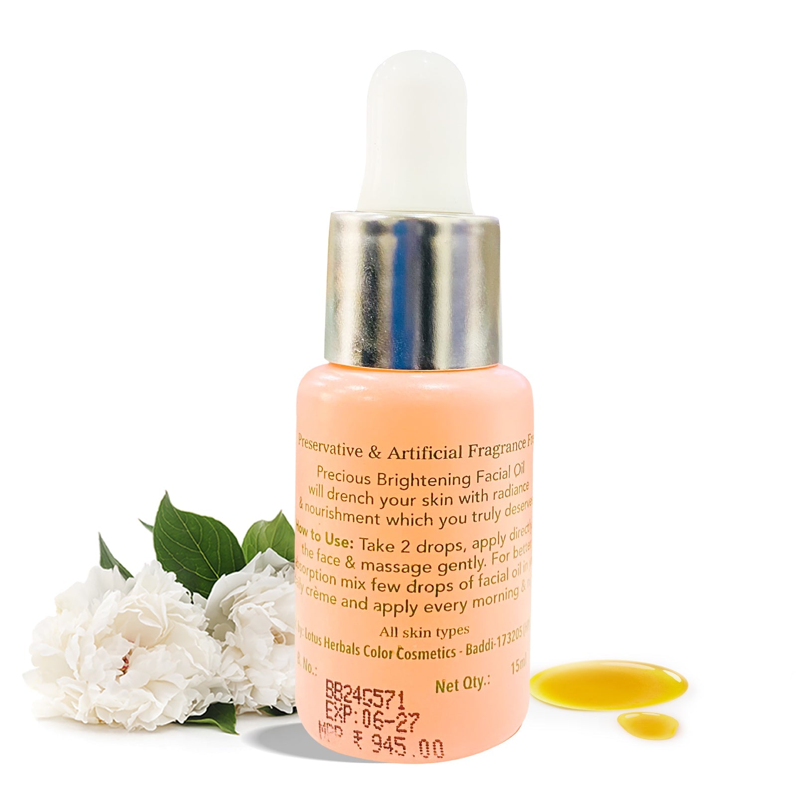 Lotus Precious Brightening Facial Oil