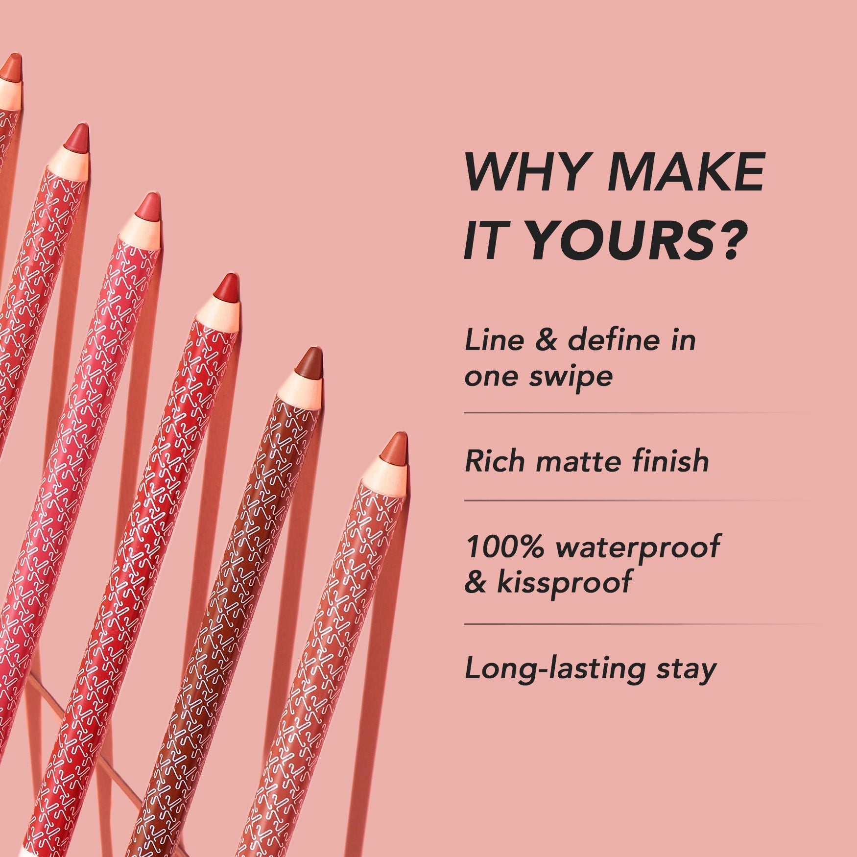 Kay Beauty Matte Action Line & Fill Lip Pencil