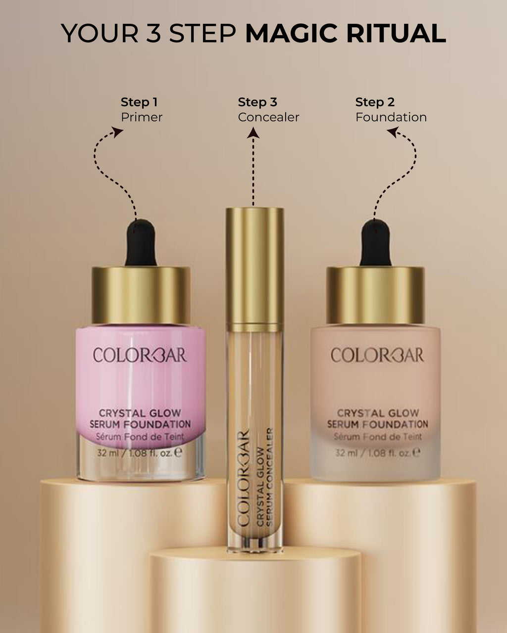 Colorbar Colorbar Crystal Glow Serum Primer
