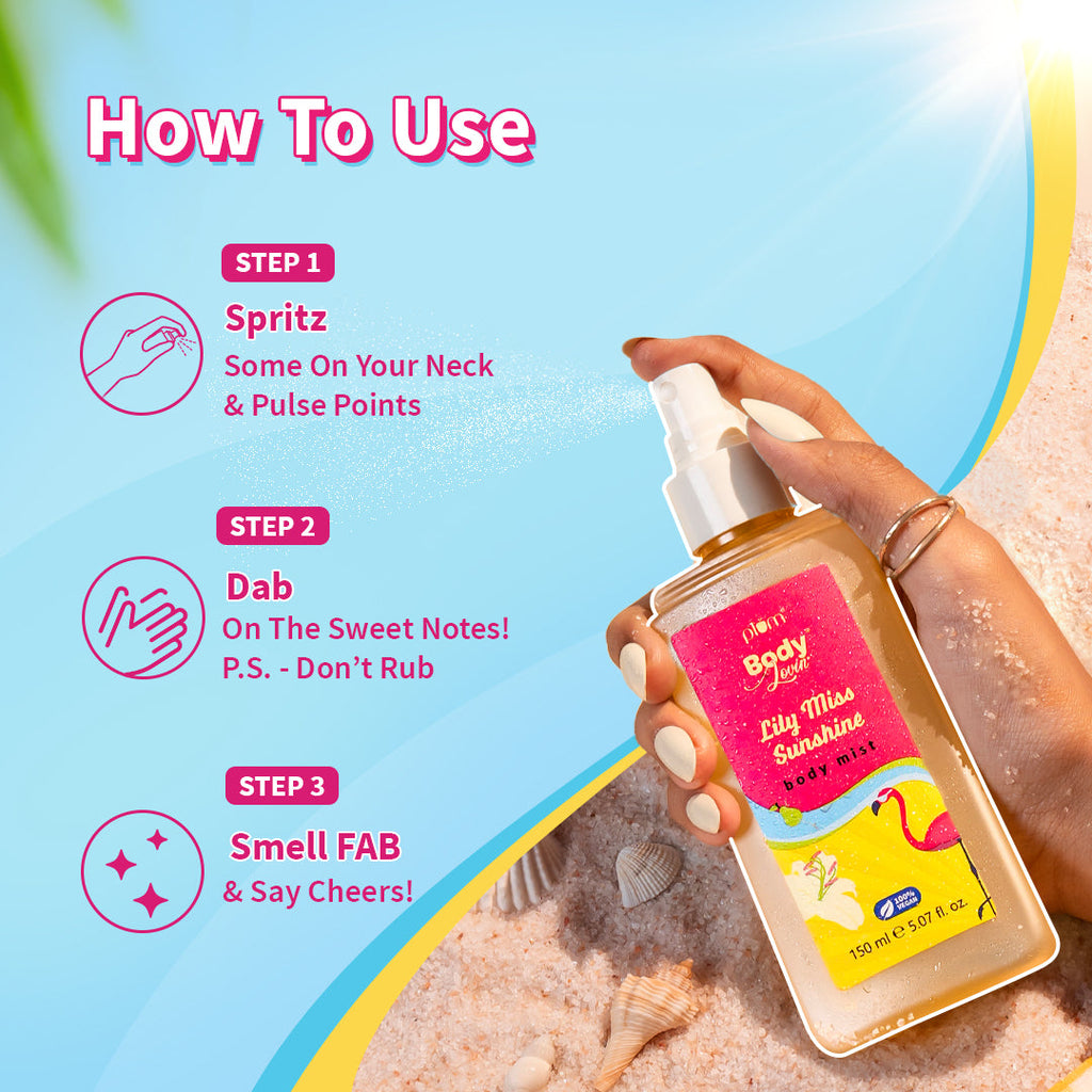 Plum Lily Miss Sunshine Body Mist by Plum BodyLovin'