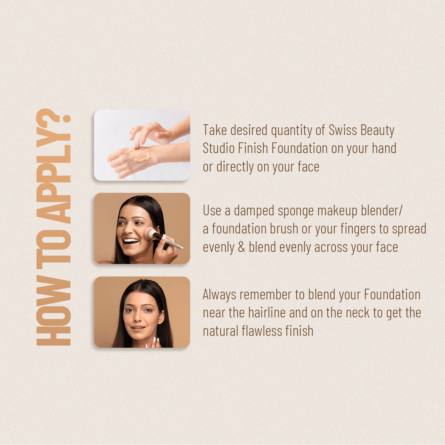 Swiss Beauty Studio Finish Foundation
